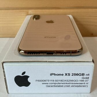 iphone xs 256gb goud