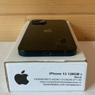 Apple iPhone 13 zwart 128GB