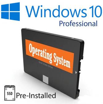 512GB ssd met windows 10 pro