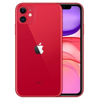 Apple iPhone 11 256GB rood + garantie