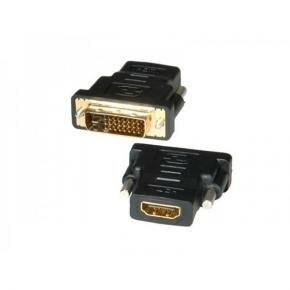 ADJ 320-00026 A/V Adapter HDMI [HDMI -&gt; DVI, F / M, Black]