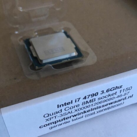 marktplaats actie Intel processor i7 4790 8MB 3.6Ghz socket 1150