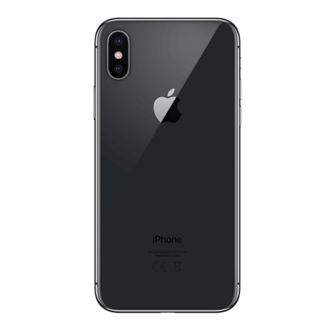 Apple iPhone 10 (X) 64GB + nieuwe accu (100%) 5.8 inch zwart + garantie