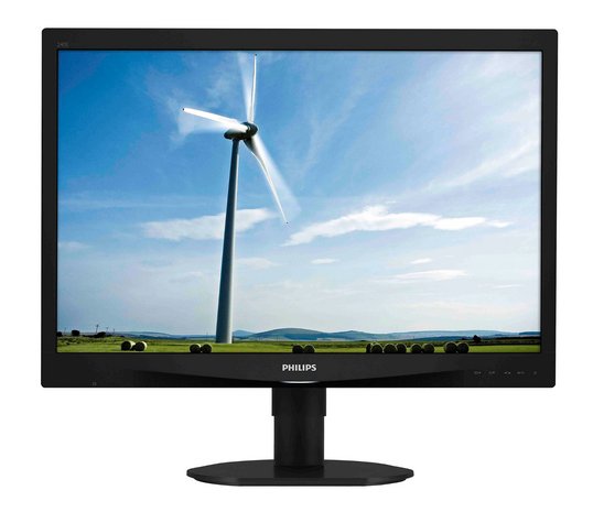 (geen voet aanwezig) Philips monitor 240S 24 inch dvi,vga,displayport + garantie