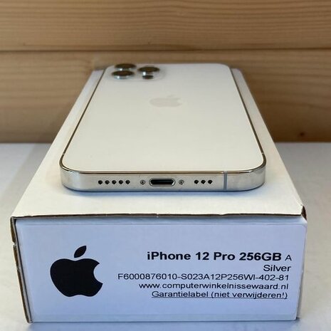 iphone 12 pro 256gb zilver