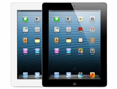 gratis cadeau Apple iPad 4 9.7" zwart wit 128GB wifi (4G) + garantie