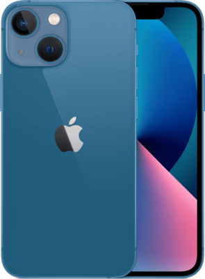 Apple iPhone 13 mini blauw 128GB 5,4" + garantie