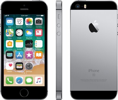 Kinder iPhone SE 16GB 4" simlockvrij zwart + garantie