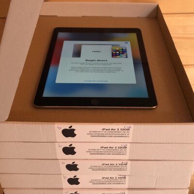 Apple iPad 9.7" Air 2 32GB 1.5Ghz WiFi (4G) zwart zilver + garantie