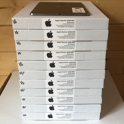 Apple iPad Air 9.7" (2-core 1,4Ghz) 32GB zwart (2048x1536) WiFi (4G) + garantie