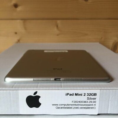 Apple iPad Mini 2 zilver 32GB 7,9" Wifi (4G) + garantie