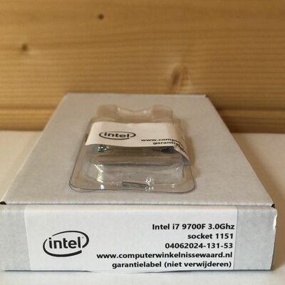Intel processor i7 9700F 3.0hz 12MB socket 1151 (65W)