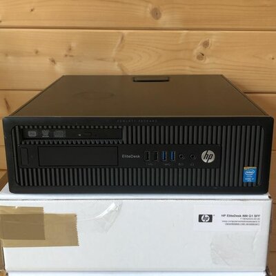 Windows 7 (Kantoor PC) HP EliteDesk 800 G1 SFF (wifi) + garantie