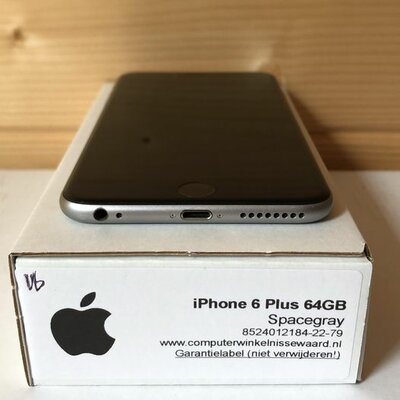 Apple iPhone 6 Plus 64GB simlockvrij Space Grey + Garantie