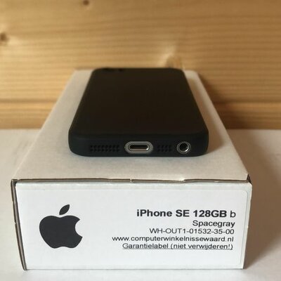(Kleine schades) Apple iPhone SE 128GB 4" zwart simlockvrij