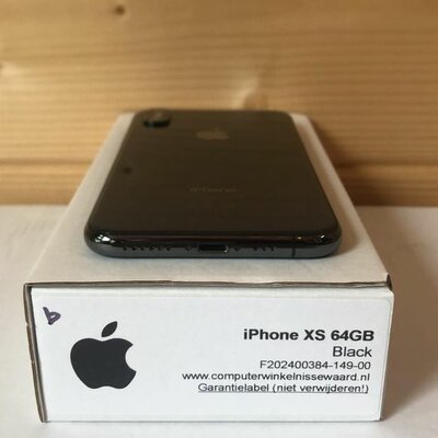 Apple iPhone XS (10) 64GB 5.8 inch zwart + garantie
