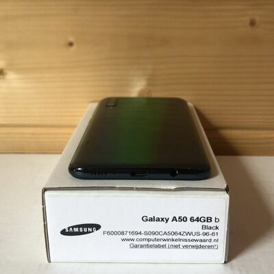 nieuwsbrief actie Samsung Galaxy A50 64GB (8-core 1,8Ghz) 6,4" (2340x1080) + garantie