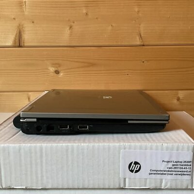 Project laptop HP Elitebook 2530P Core 2 Duo (geen garantie)