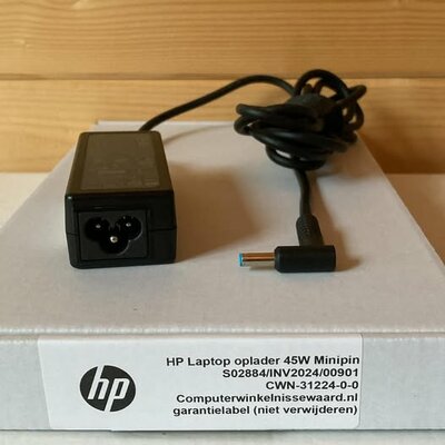 HP 65W original adapter Voeding Oplader (7.4mm) PPP009H (613152-001)