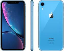 nieuwstaat Apple iPhone 10 XR 128GB blauw + nieuwe accu 100% + 12 maanden garantie