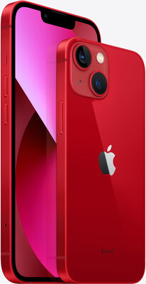 nieuwstaat Apple iPhone 13 mini rood 128GB + nieuwe accu 100% + 12 maanden garantie